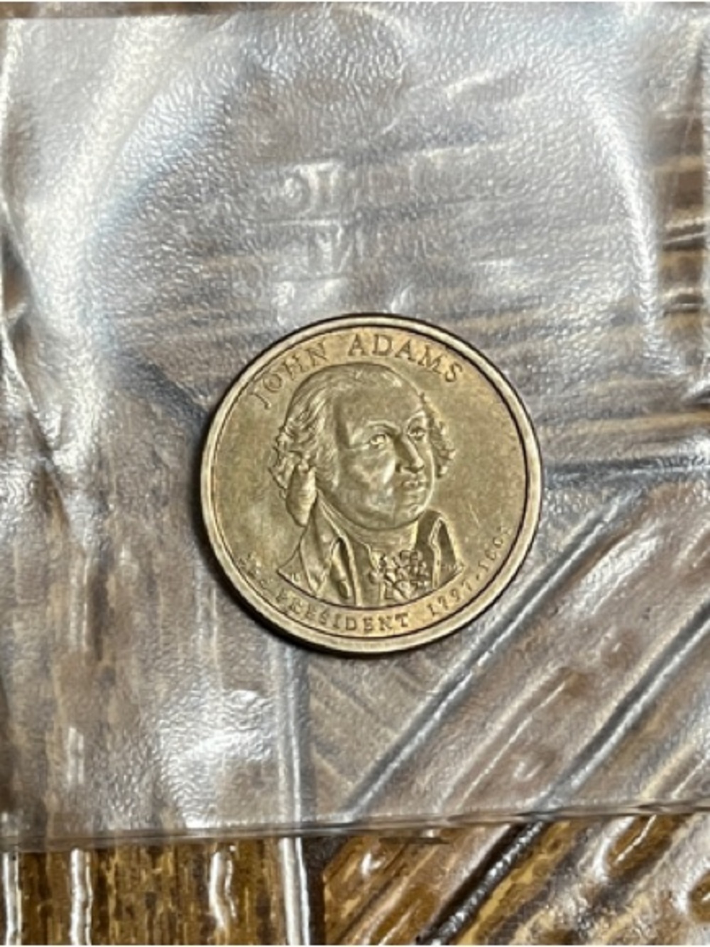 John Adam’s Presidential $1 Gold Coin